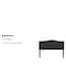 Flash Furniture Cambridge Headboard, Queen, Black Fabric HG-HB1708-Q-BK-GG - alternate 6